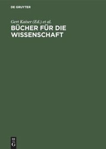 BCHER FR DIE WISSENSCHAFT - Kaiser Gert