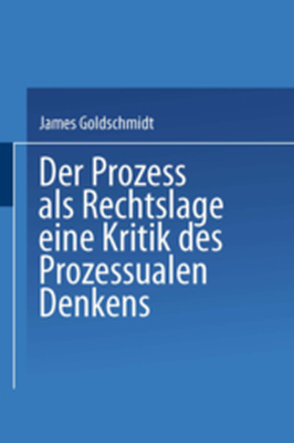 ABHANDLUNGEN AUS DER BERLINER JURISTISCHEN FAKULTĄT - James Goldschmidt