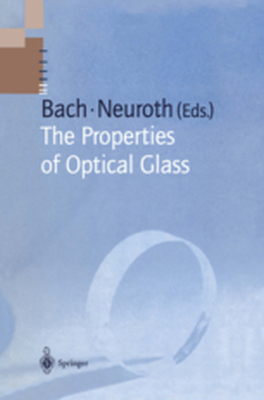 SCHOTT SERIES ON GLASS AND GLASS CERAMICS - Hans Neuroth Norbert Bach