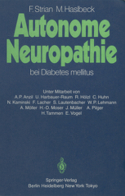 AUTONOME NEUROPATHIE BEI DIABETES MELLITUS - Friedrich Ploog D. H Strian