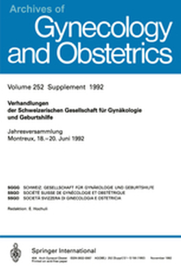 ARCHIVES OF GYNECOLOGY AND OBSTETRICS