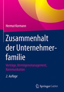 ZUSAMMENHALT DER UNTERNEHMERFAMILIE - Hermut Kormann