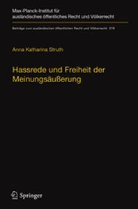 BEITRĄGE ZUM AUSLĄNDISCHEN FFENTLICHEN RECHT UND VLKERRECHT - Anna Katharina Struth