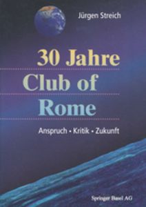 30 JAHRE CLUB OF ROME - Jrgen Streich