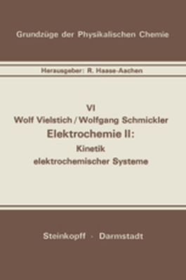 GRUNDZGE DER PHYSIKALISCHEN CHEMIE IN EINZELDARSTELLUNGEN - W. Schmickler W. Vielstich