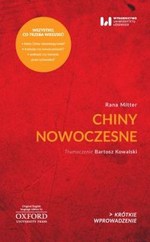 CHINY NOWOCZESNE - Rana Mitter