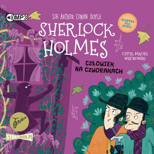 KLASYKA DLA DZIECI SHERLOCK HOLMES TOM 28 CZŁOWIEK NA CZWORAKACH - Arthur Conan Doyle