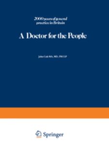 A DOCTOR FOR THE PEOPLE - J. Cule